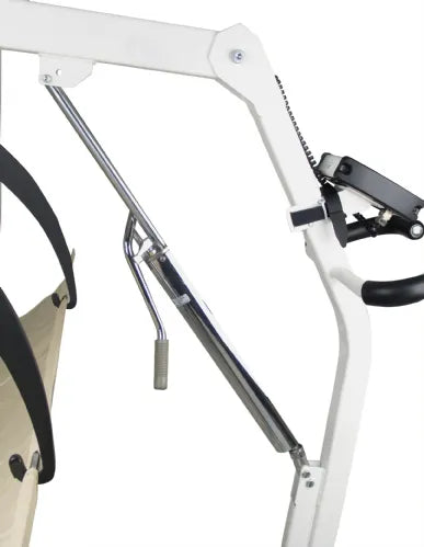Close-up image of Detecto Fixed Leg Digital In-Bed Scale