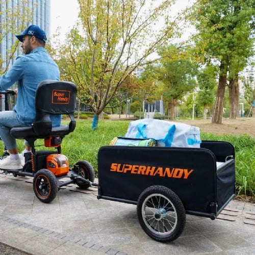 SuperHandy All Terrain 4 Wheels Mobility Scooter with Off Road Design and 330 lbs. Capacity