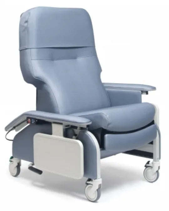 Close-up image of Drop Arm Clinical Recliner