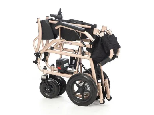 Folding Electric Wheelchair with 220 Pounds Capacity and Airline Approved | Falcon 5000 from Miracle Mobility