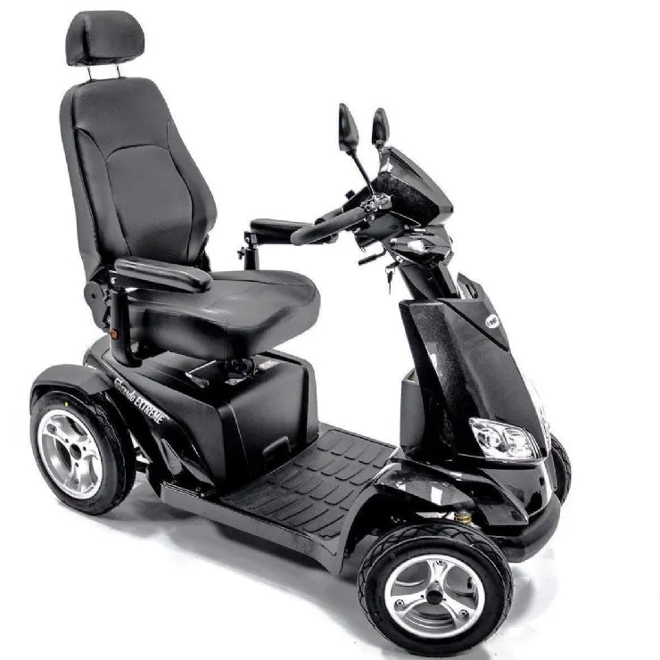 Close-up image of Silverado Extreme Electric 4-Wheel Mobility Outdoor Scooter by Merits