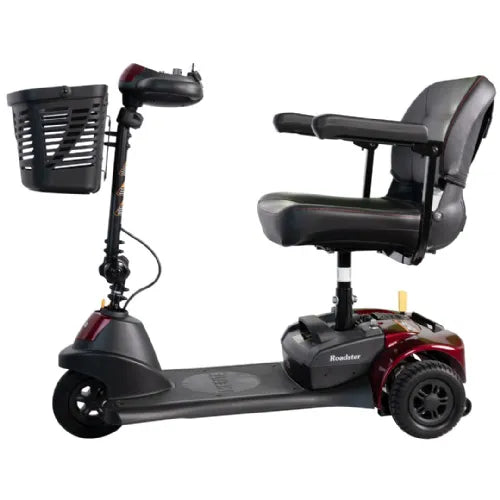 Mobility Scooter with 3 Wheels, 4 mph Top Speed, and 300 Pound Weight Capacity - Roadster S3 from Merits USA