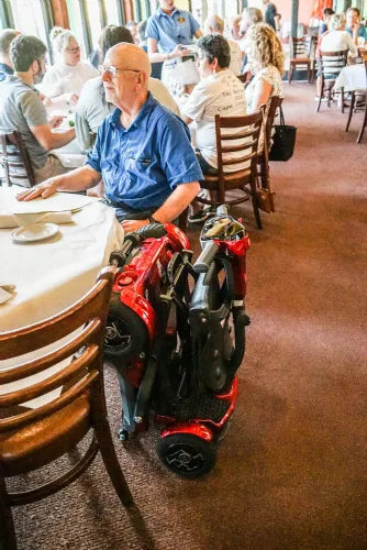 TeQno Folding Mobility Scooter by EV Rider