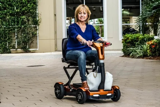 TeQno Folding Mobility Scooter by EV Rider