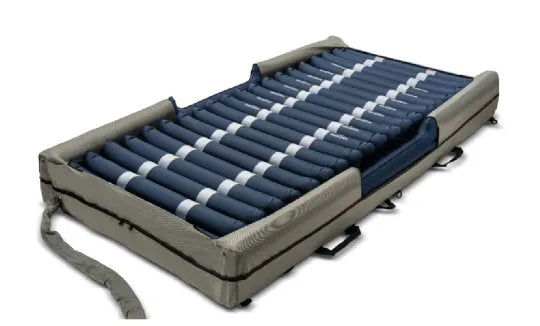 Close-up image of Emerald Supply Bariatric Low Air Loss and Alternating Pressure Mattress System - Selectis Serenity