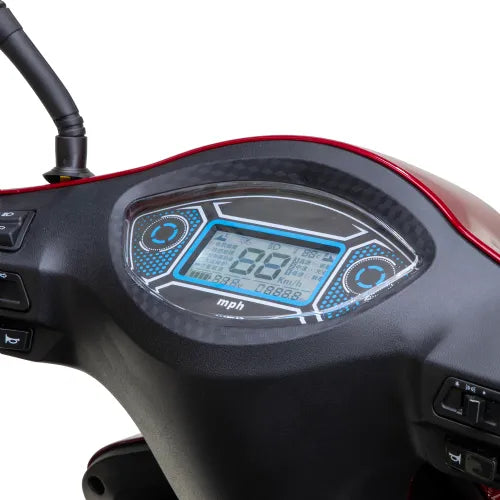 Close-up image of 3 Wheel Electric Mobility Scooter with 15 Mph Max Speed and 400 Lbs Capacity | Bespoke Mobility Legacy