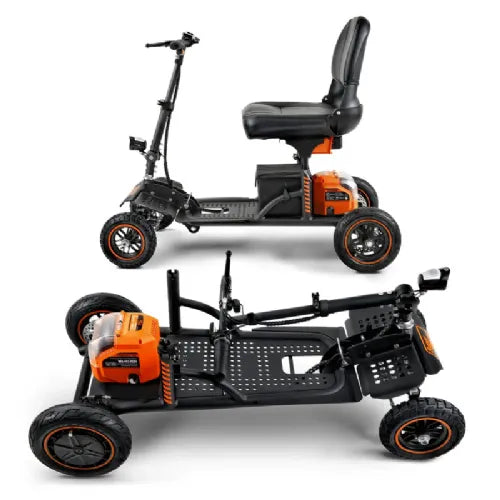 SuperHandy All Terrain 4 Wheels Mobility Scooter with Off Road Design and 330 lbs. Capacity