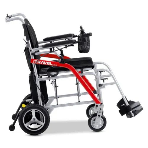 Portable Electric Wheelchair with Ultralight Weight Frame and 4 MPH Top Speed by Metro Mobility