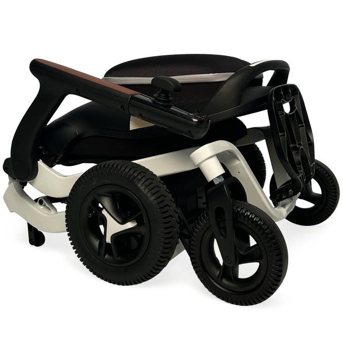 Close-up image of Ally Smart Travel Power Chair