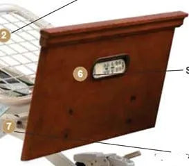 Close-up image of Bed Panel Pendant Holder