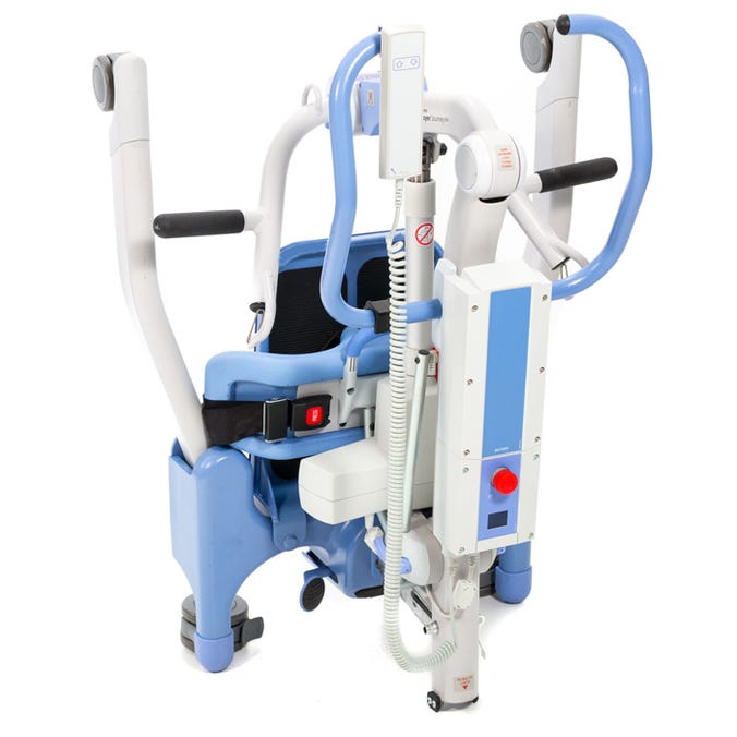 Close-up image of Hoyer® Journey Smart Monitor Sit-to-Stand Lift