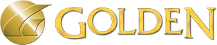 Golden electric wheel chair Logo