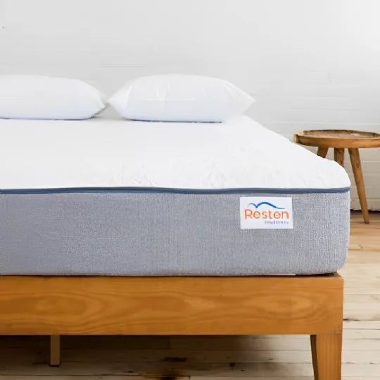 Luxury Mattress With Cooling and Zero Motion Transfer - Available in Twin, Queen, and King Sizes by Resten