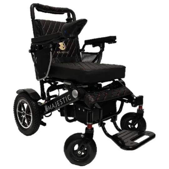 MAJESTIC IQ-7000 Auto-Folding Electric Wheelchair with Joystick Controller by ComfyGO - Cruise and Airline Approved