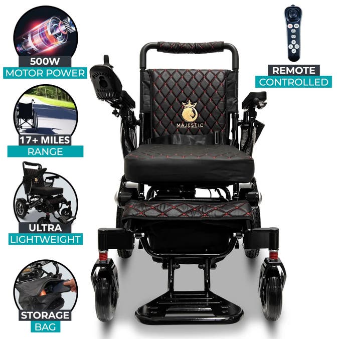 Close-up image of Extreme X8 All-Terrain Power Wheelchair *Base Model