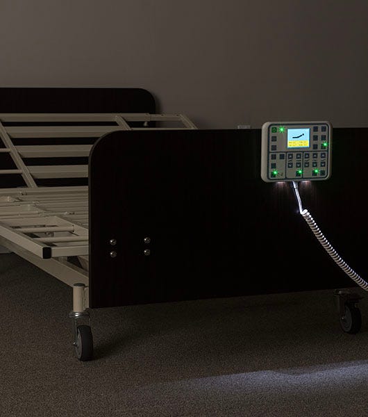 Lincoln Expandable Bariatric Bed with Scale
