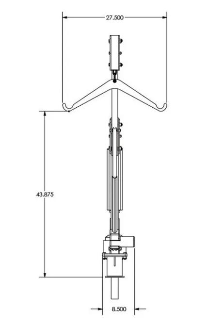HR-350SS Rotational ADA Home Series Pool Lift