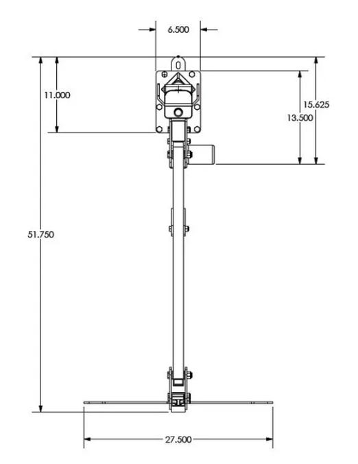 HR-350SS Rotational ADA Home Series Pool Lift
