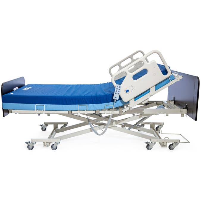 Close-up image of PerfectCare Expandable Low Hospital Bed