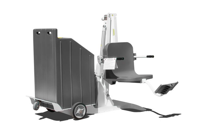 Close-up image of Portable Pro 2 Pool/Spa Lift