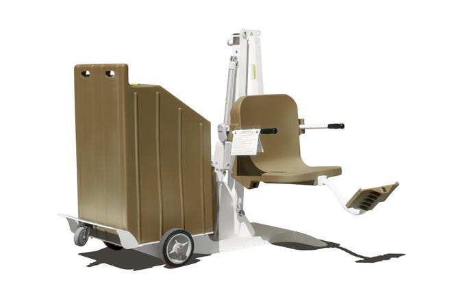 Close-up image of Portable Pro 2 Pool/Spa Lift