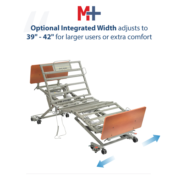 PrimeCare LTC Expandable Hi-Low Bed