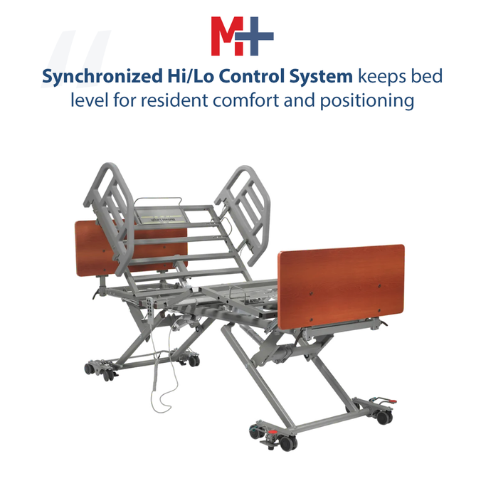 PrimeCare LTC Expandable Hi-Low Bed