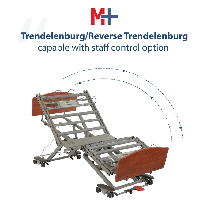 PrimeCare UltraPlus Hi-Low Hospital Bed