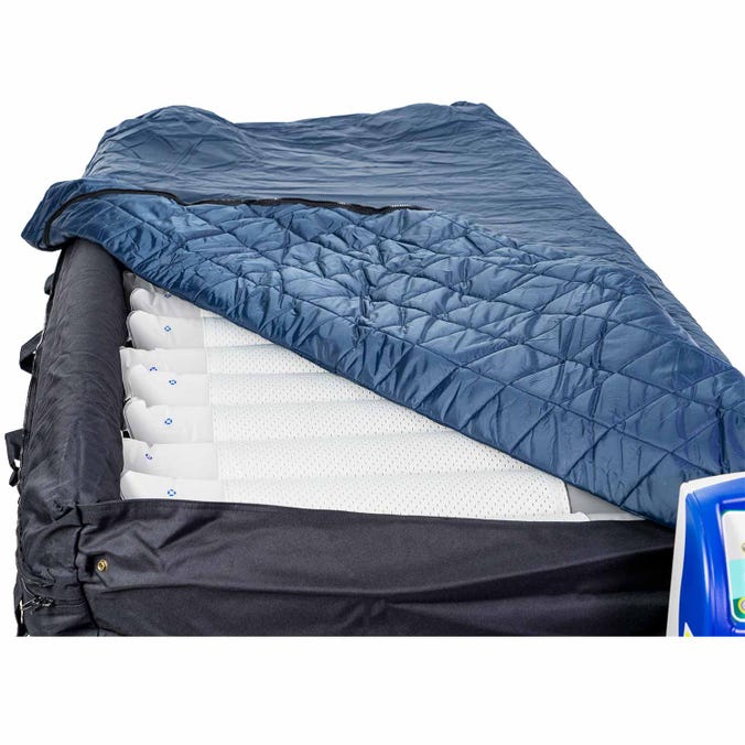 Close-up image of Duet Alternating LAL Mattress with Rotatior
