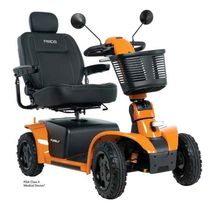 Close-up image of Pursuit 2 Performance Outdoor Scooter