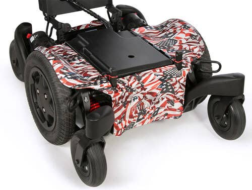 Close-up image of Quickie Q300 M Mini Power Wheelchair