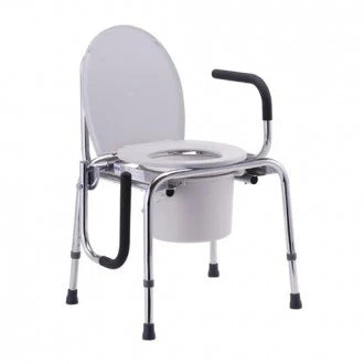Close-up image of Nova Drop-Arm Commode