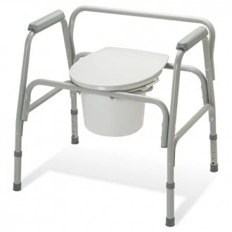 Close-up image of Medline Extra-Wide Commode