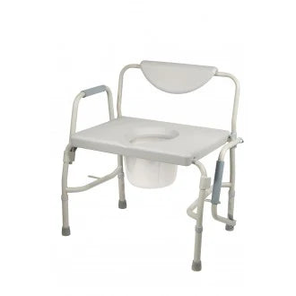 Close-up image of Drive Bariatric Drop Arm Commode Seat