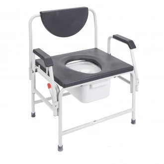 Close-up image of Drive Bariatric Drop Arm Commode Seat