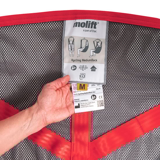 Molift RgoSling MediumBack Padded Sling