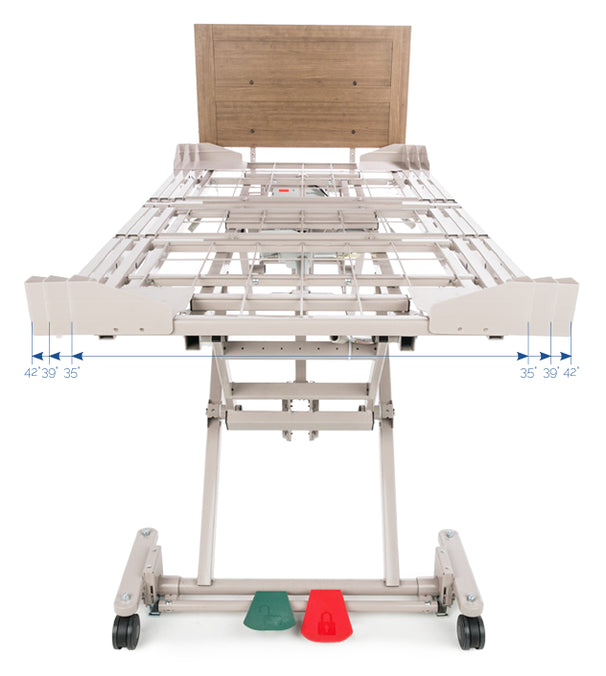 Zenith 9200 Slide-W-I-D-E® Hospital Bed