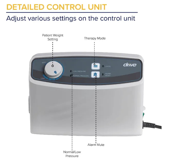 Med-Aire Low Air Loss Mattress with Alternating Pressure