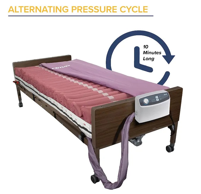 Close-up image of Med-Aire Low Air Loss Mattress with Alternating Pressure
