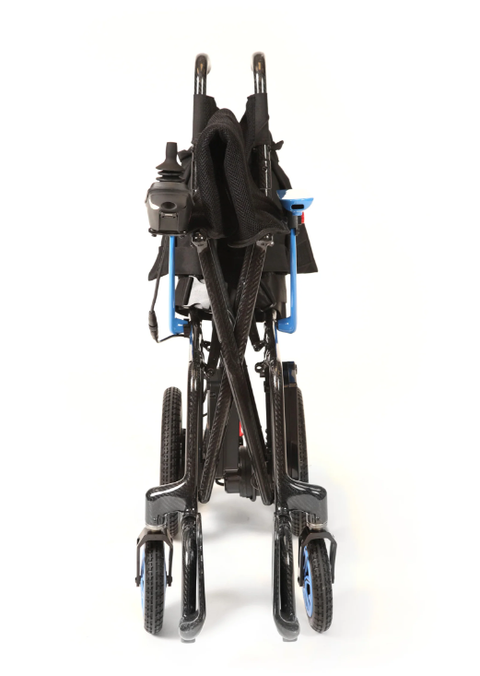 Close-up image of Air Elite Carbon Fiber Power Chair