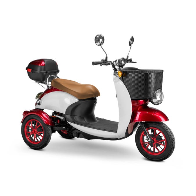 Close-up image of Supreme 3 Wheel Mobility Scooter