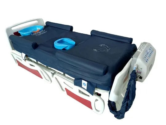 Alternating Pressure Mattress with Warming Massager and 660 Lbs Capacity - ObboMed 3650C UltraAir Mattress for VAs