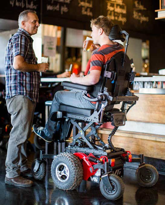 Frontier V6 All-Terrain Power Wheelchair