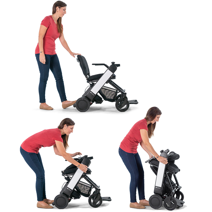 WHILL Model F Travel Power Chair