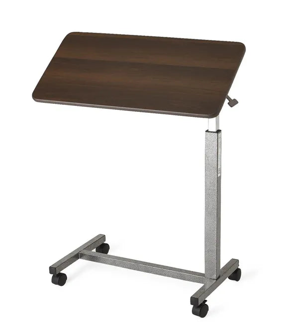 Close-up image of Tilt Top H-Base Overbed Tables