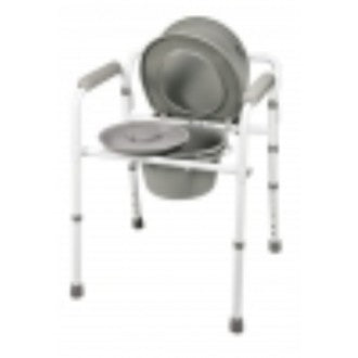 3 in 1 Steel Folding Commode