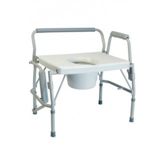 3 in 1 Bariatric Steel Drop Arm Commode