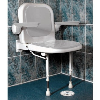 Padded Shower Seat with Back and Arms