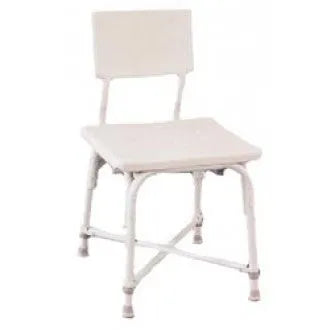Close-up image of Grand Line Heavy Duty Bath Bench with Back