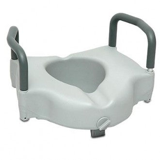 ProBasics Clamp-On Raised Toilet Seat with Arms